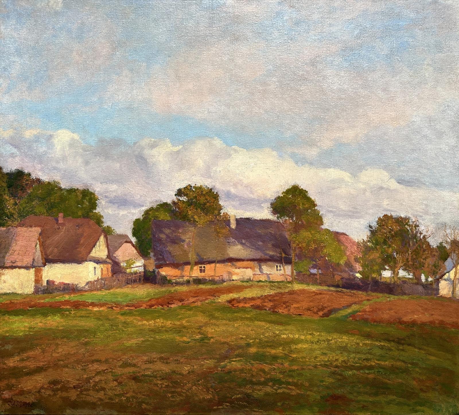 Mařákova škola v Zákolanech 1894